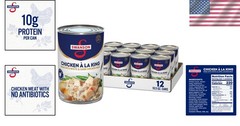 Swanson 12 Pack Chicken a la King 10.5oz – Ready in Minutes, Gluten-Free Option