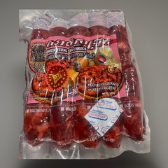 Cambodian Authentic Pork Sausages -TVA Chrouk (5 Pack of 50 Pcs) Non Spicy