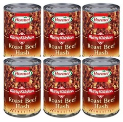 Hormel Mary’s Kitchen Hash ROAST BEEF Homestyle, 15 ounce, 6 Count