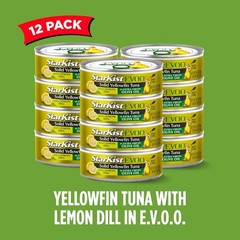 Deliciously Nutritious E.V.O.O. Yellowfin Tuna & Lemon Dill – 28g Protein/CAN