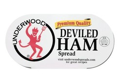 Underwood Deviled Ham Meat Spread canned long Life Meat, 4.25 ounce pack of 4…