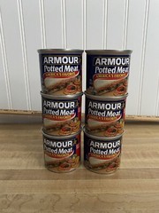 Six Cans of “Armour Potted Meat”, Canned Meat, 5.5 OZ..Gluten Free..Made in USA