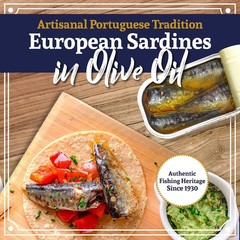 Authentic Wild Caught Sardines, Lightly Smoked, Omega-3 Rich