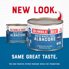 Solid White Albacore Tuna in Water, 66.5 Oz Bulk Food Service Can – Wild Caught