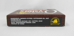 International Bazaar Smoked Whole Fancy Petite Oysters in Cottonseed Oil 3.66 oz