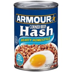 3x Armour Corned Beef Hash Hearty Homestyle Pack Bulk Meal 14oz