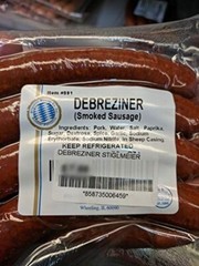 Stiglmeier Debreziner Smoked Sausage 16 Oz (4 Pack)