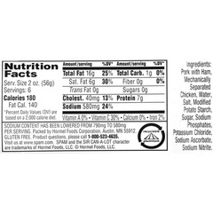SPAM, 25% Less Sodium, 12 Oz, 8-Count