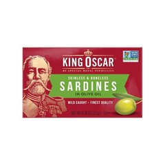 Sustainable Wild Caught Sardines in Olive Oil, 4.38 Oz – Pack of 1 – Rich Flavor