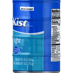 StarKist Chunk Light Tuna in Water, Wild Caught, 20g Protein, 5 oz, 4 Cans.