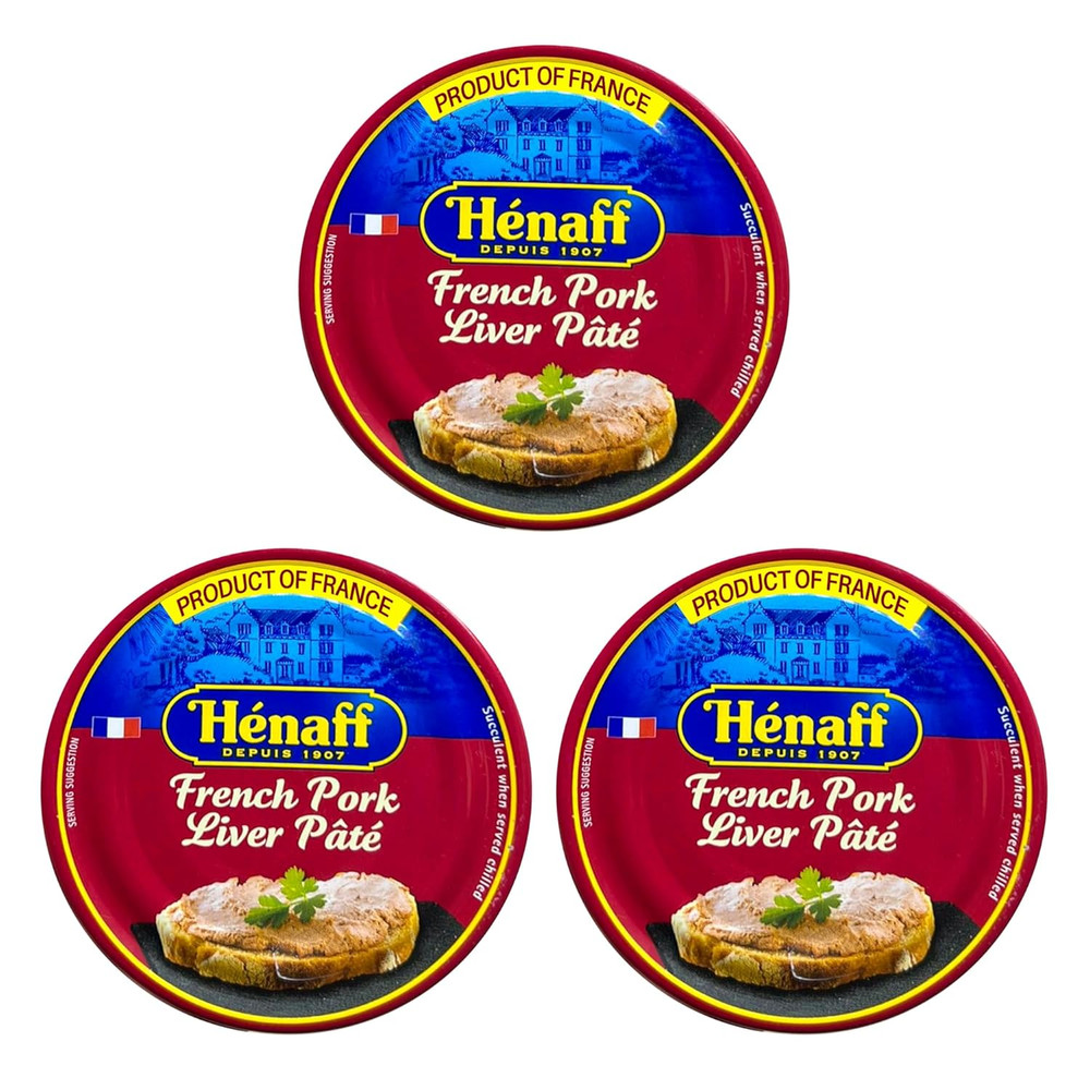 Henaff French Pork Liver Pate| Pate de Foie | Imported from France | 4.5 ounce (