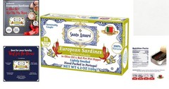Delicious European Sardines in Olive Oil & Spicy Piri Piri – Convenient 3 Pack