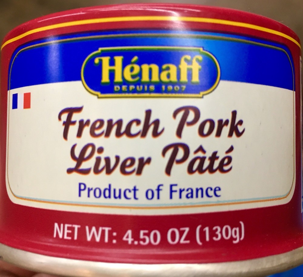 Henaff French Pork Liver Pâté 4.5 Oz (130 Gr) X 3 Cans