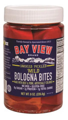 Bay View Packing 8 oz Pickled Bologna Bites (4 pack of 8oz jars)