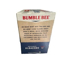 Bumble Bee Solid White Albacore Tuna in Water 5 oz Can Pack of 8 – Wild Caught –
