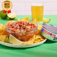 Chunk Light Tuna in Water 5 Oz Cans 24 Pack Wild Caught Skipjack MSC Certified