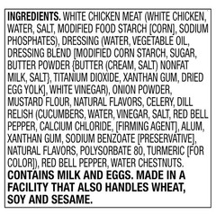 3-Pack Great Value Premium White Chicken Salad, Ready-to-Eat, 2.6 oz Pouches