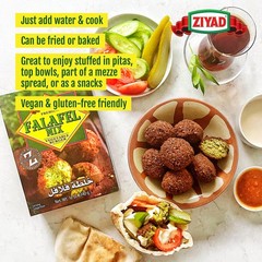 Falafel Dry Mix – 12 oz Gluten-Free, Vegan, Non-GMO, No Additives, No Preserv…