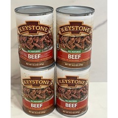 Keystone Canned Beef 6 Cans 14 oz 14.5 oz each Pack of 4