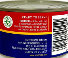 HereFord Roast Beef with Gravy Fully Cooked Ready to Serve 12 oz (Pack of 6)