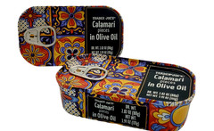 Trader Joe’s Calamari Pieces in Olive Oil 3.91 oz – 2 Cans