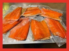 ‼️ SMOKED SALMON ‼️ WILD CAUGHT ‼️ USA SELLER ‼️ ALASKAN FISH ‼️ 5-lb ‼️