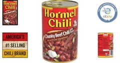 Hormel Chunky Beef Chili with Beans, 15oz (Pack of 6) – No Artificial Additives