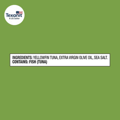 E.V.O.O. Solid Yellowfin/Light Tuna in Extra Virgin Olive Oil – 4.5 Oz Can (Pack