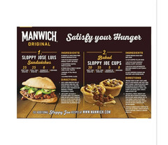 Manwich Original Sloppy Joe Sauce 15 oz Cans (6 Pack)