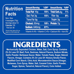 Star Vienna Sausage, Barbecue Flavored, Canned Sausage, 4.6 Oz (Pack of 6)