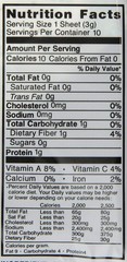 Hime Seaweed Sushi Nori, 10 Sheets, 1 Ounce