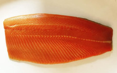 COLD Smoked ”Syomga’ Steelhead 1 Filet Express hand. 2.75lb $75. ! US SELLER !