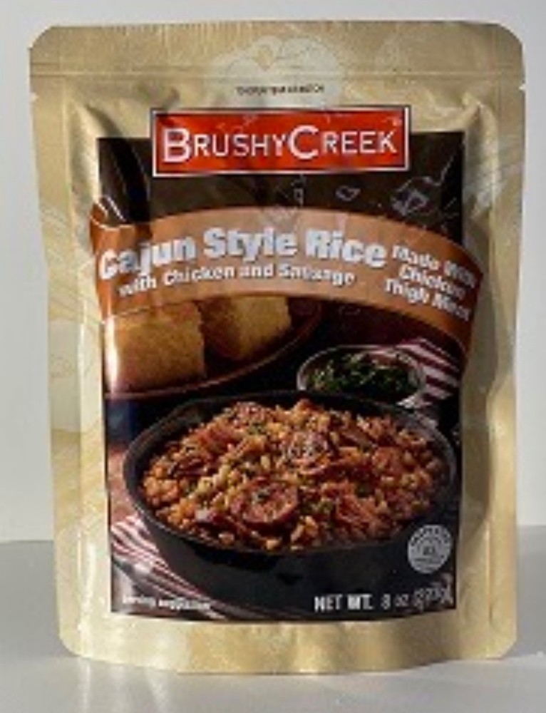 Prison Commissary Cajun Rice Chicken & Sausage – Sealed Inmate Food Pouch