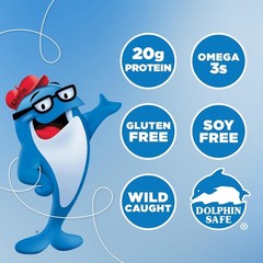 Chunk Light Tuna in Water, Wild Caught, 20g Protein, 5 oz, 8 Cans