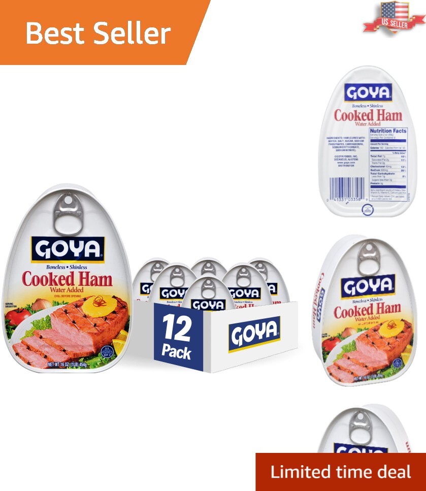 16oz Canned Fully Cooked Ham – Quick, Easy, and Nutritious Family Dinner