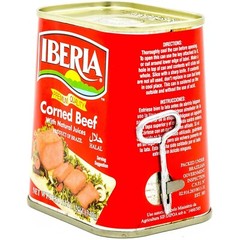 Halal Certified Corned Beef – Premium Quality Meat with Natural Juices – 12 oz