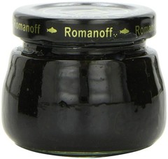 Romanoff Caviar Black Lumpfish, 2 Ounce