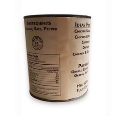 Grabill Country Meat Boneless Chicken Cooked in Natural Juices 27 oz Can