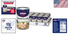 Swanson Chicken a la King – 12 Cans of Hearty, Creamy Chicken & Vegetables
