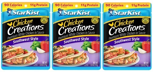 StarKist Chicken Creations Southwest Style Pouch 3 Pack