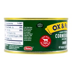 Ox & Palm Corned Beef, Onion 🧅 Flavored, 11.5 Oz (Pack of 1)
