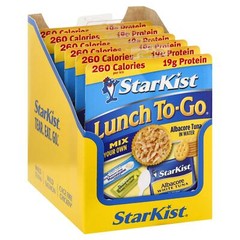 Lunch To-Go Albacore Mix Your Own Tuna Salad 4.1 Ounce Kit 12 Pack
