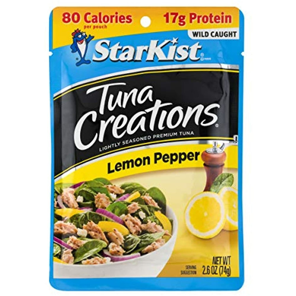 StarKist Tuna Creations, Lemon Pepper, Pack of 4