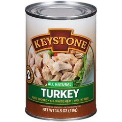 6 Canned Keystone Meats Turkey 🇺🇸USA Made 14.5 oz Camping Food exp 5/2029