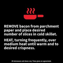 HORMEL BLACK LABEL Thick Cut Fully Cooked Bacon – Gluten Free, 2.52 oz (Pack of