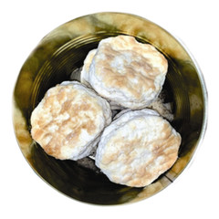 Dehydrated Meat Long Storage Emergency Camping Food Biscuits & Gravy- 1 Can ✅