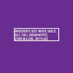 Ox & Palm Corned Beef Chili & Garlic Flavored, 11.5 oz Can