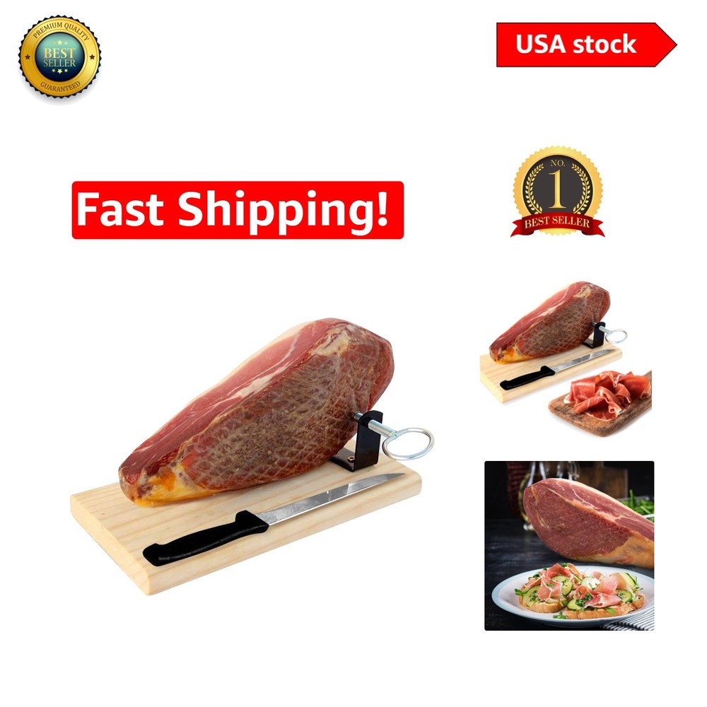 Delicious Boneless Serrano Ham with Ham Stand – Perfect Gluten Free Gift 1 Kg