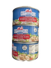 Butterfield Farms white chicken 12 oz x 3 Cans Exp7/28
