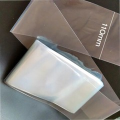 5/3/1 Meter Plastic Sausage Casings Clear Width 110mm Inedible Shell for Salami